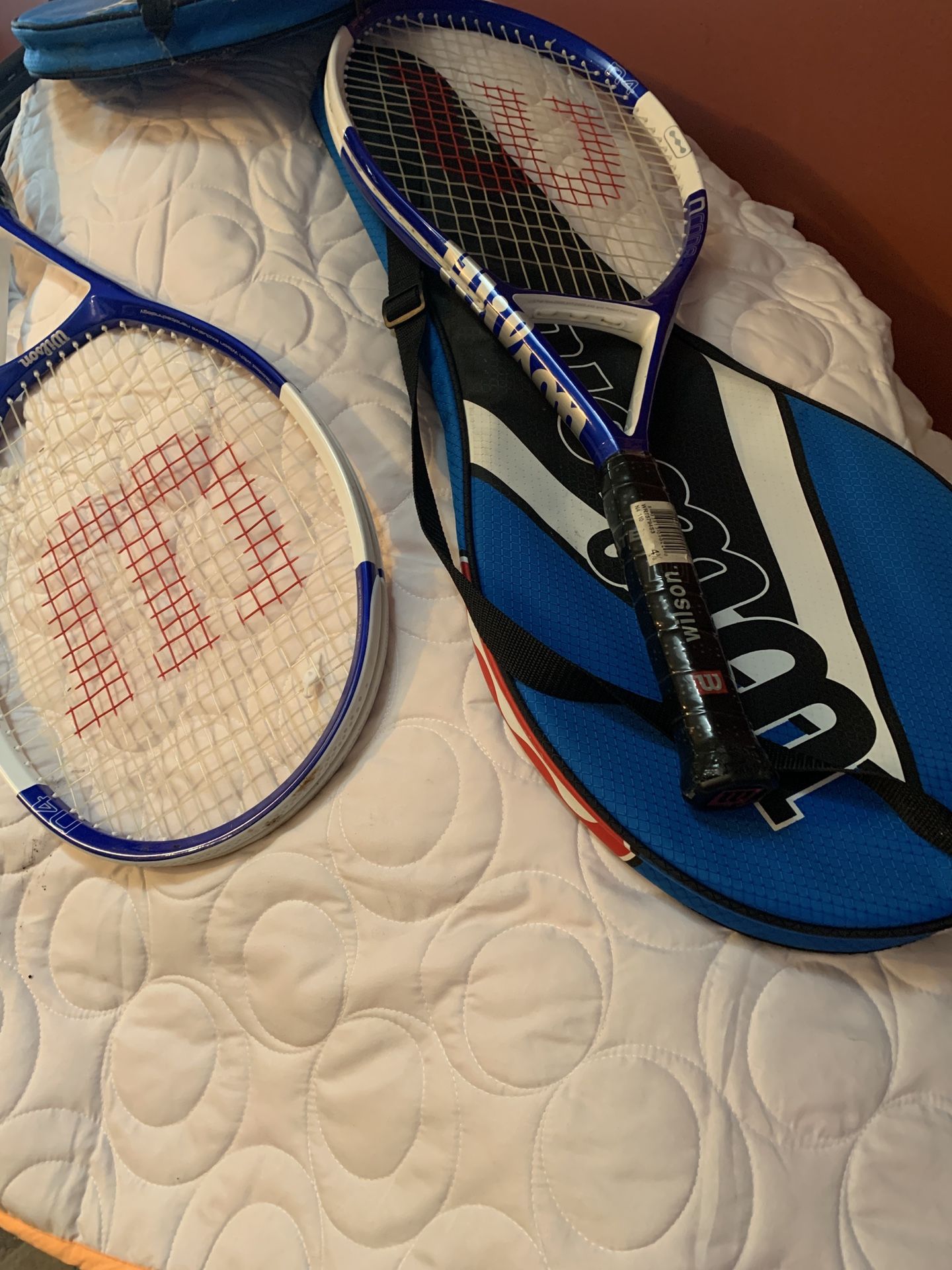 Tennis rackets, Wilson & Head