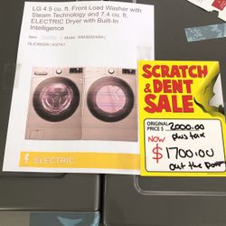 Brand New Washer and Dryer PLEASE READ AD!!
