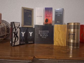 Cologne and perfumes