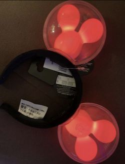 Light up balloon Mickey Mouse Disneyland ears