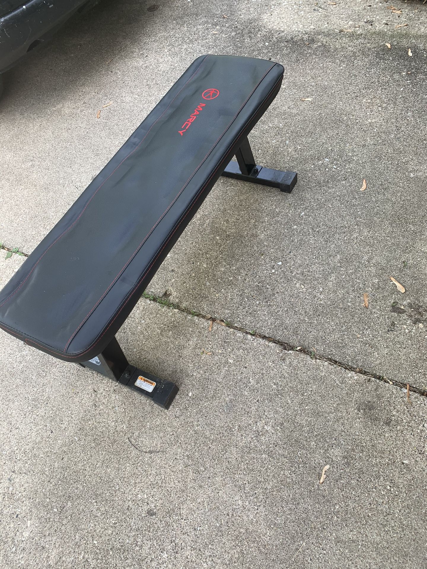 Marcy flat weight bench