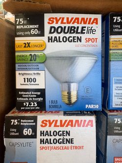 Sylvania Double Life PAR30 Halogen Spot Bulb 60W