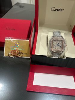 Moissanite watch