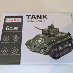 Metal Tank Model Lucky Doug New