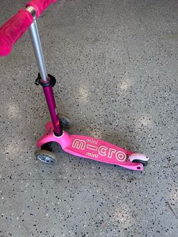 Mini Micro Kids Scooter Pink