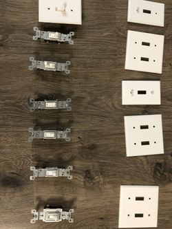 Switches and plates
