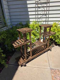 Wood Plant stand 20.00