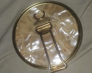 VINTAGE FOLDING TRAVEL MIRROR