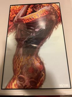 John Constantine Hellblazer 11x17 Print Numbered 93/100