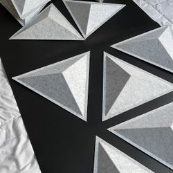 Acoustic Pyramid Wall Panels - Soundproof Tiles