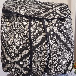 Brand New Victoria's Secret Pink Black & White Bandana Backpack $28.00