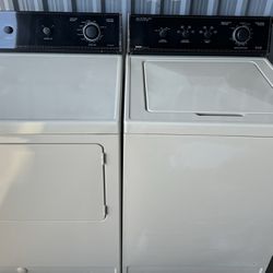 Admiral By Maytag Giant Size Capacity Plus Heavy Duty Washer/Gas Dryer (can deliver) 