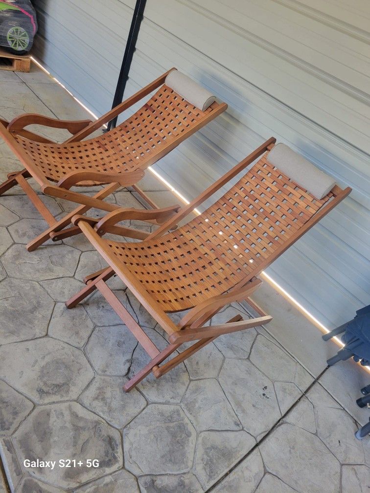 Wood Folding Chairs 