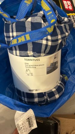 IKEA Torntuss King Comforter Brand New
