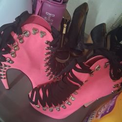Pink Platform Heels