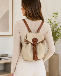 Vintage Dooney & Bourke All-Weather Leather Backpack