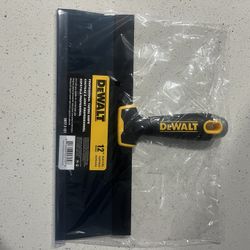 12in Blue Steel Dewalt Taping Knife