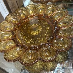 Antique Deviled Egg Holder