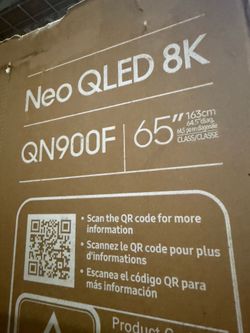 Samsung 65-Inch Class Neo QLED 8K QN900F Series, Vision AI, Mini LED Smart TV (2025 Model, 65QN900F) Neo Quantum HDR 8K Pro, Object Tracking Sound + w