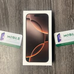 New Unlocked Desert Titanium iPhone 16 Pro Max 256gb (90 Day Same As Cash Financing Available)