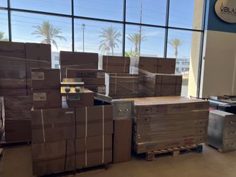 Bbq Island Stainless Steel Doors, Drawers And Side Burners For Less 