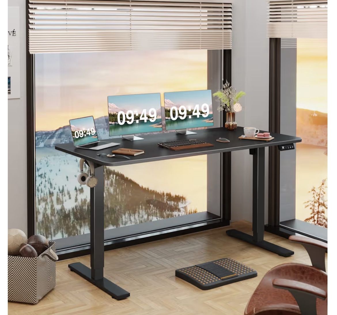 Standing Desk, Electric height adjusting