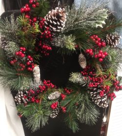 New wreath from Hobby Lobby (18 in)