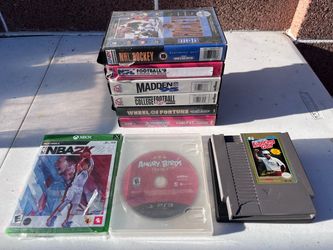 Sega Genesis Xbox ps3 nes game lot