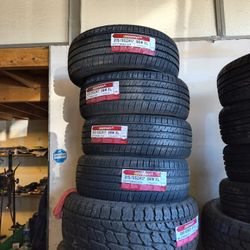 215/55/17 Land Spider Tires Installed And Balanced/ Instaladas Y Balanceadas