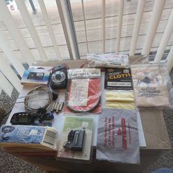 Violin And Instument Tuning And Cleaning Supplies.