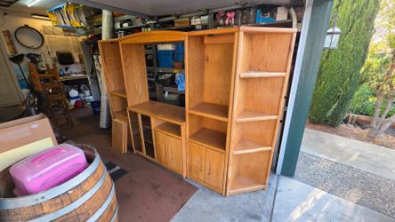 Oak Entertainment Center