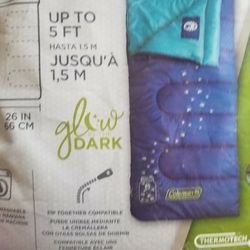 Youth Sleeping Bag Glow In The Dark