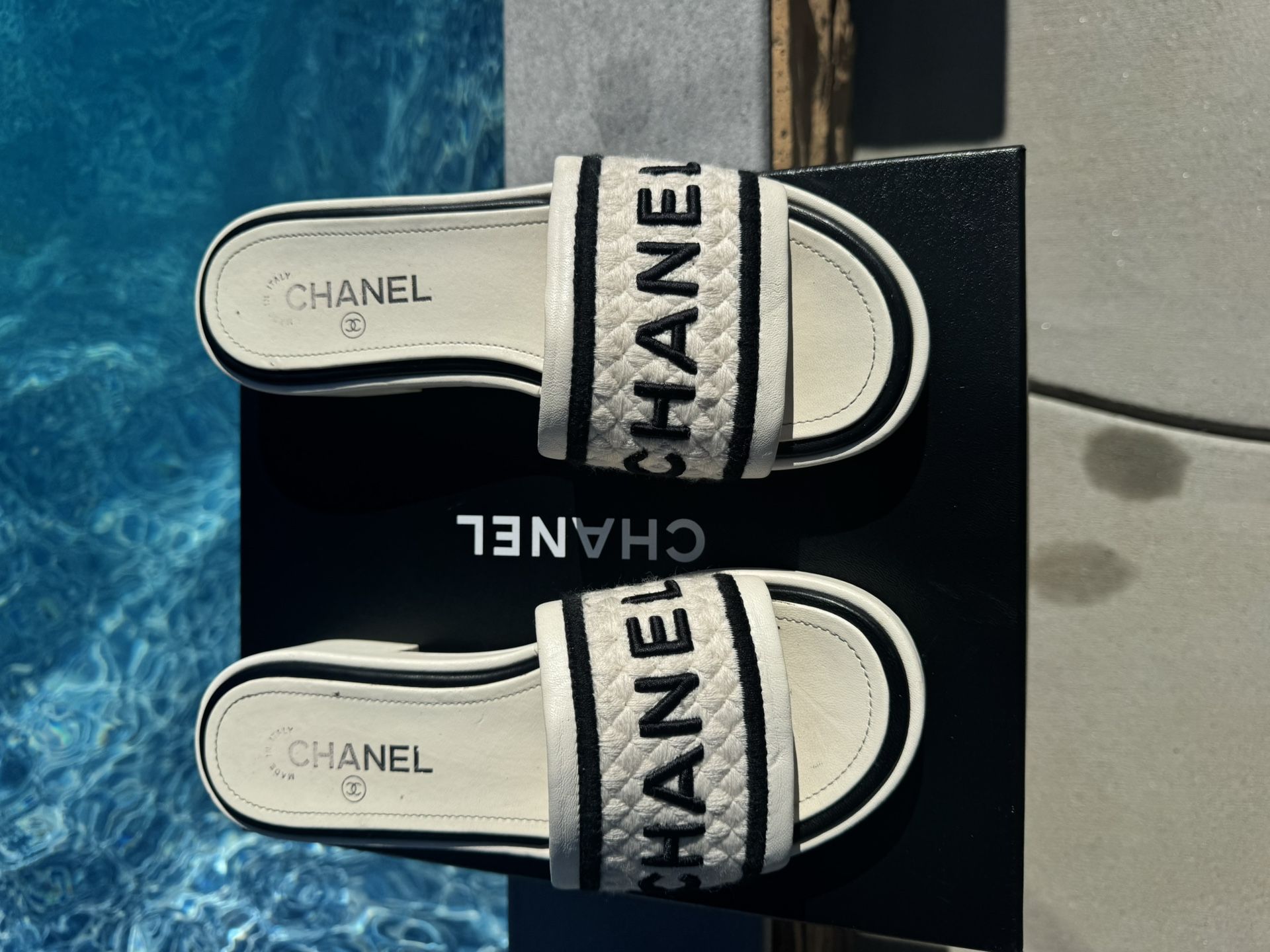 Authentic Chanel Mules