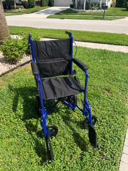 Like-New Drive Transport Wheelchair – Used Once