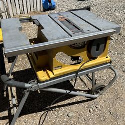 Ridgid 10” Rolling Table Saw 