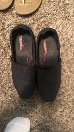 Shoes, black loafers size 8