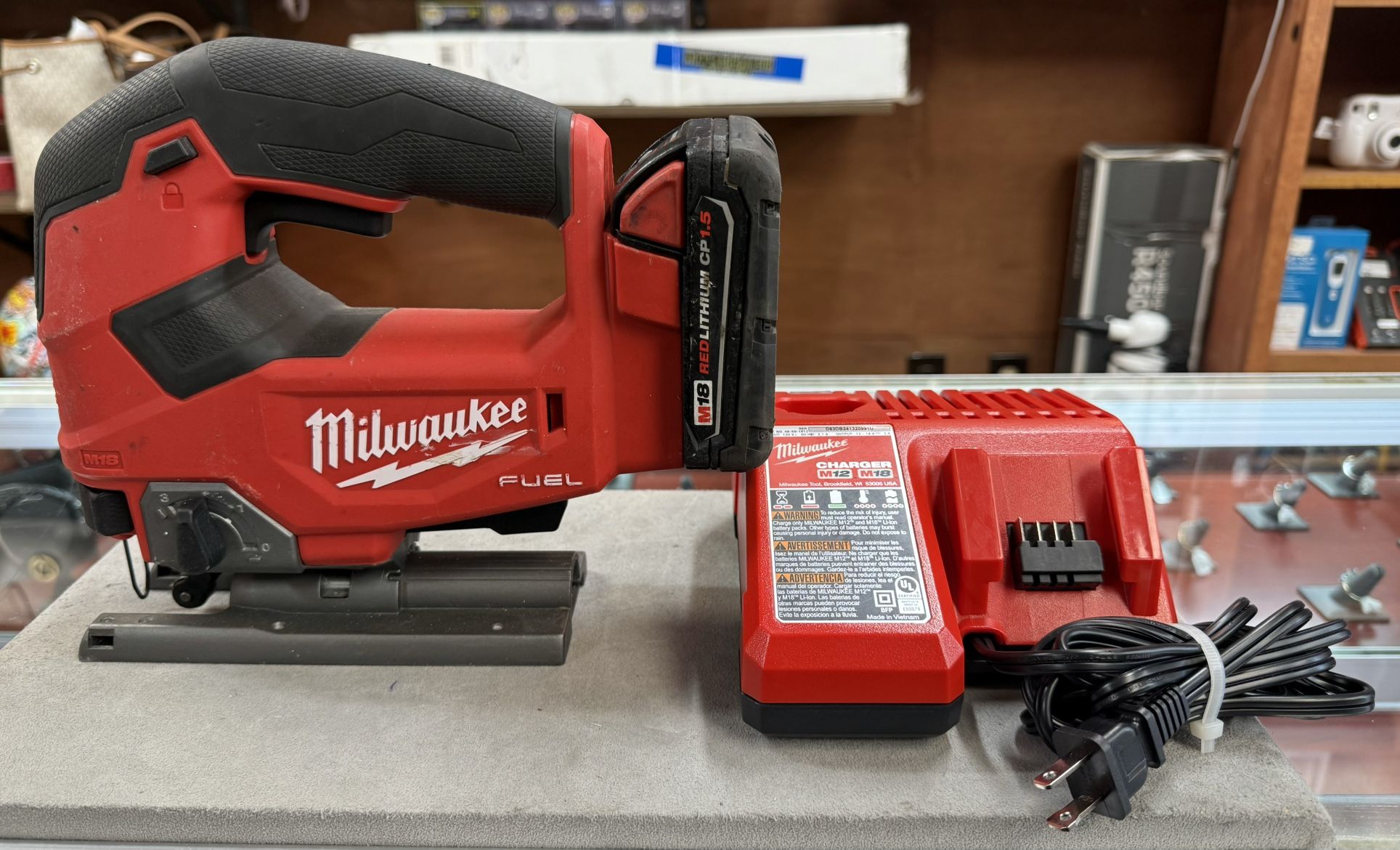 Milwaukee M18 Fuel Cordless Jigsaw Kit