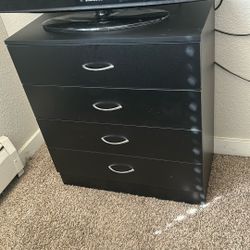 Small Black Dresser