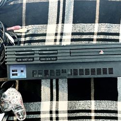 PS2 With GTA Vice City