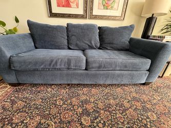 Cozy Blue Couch