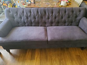 Blue Sofa and loveseat set