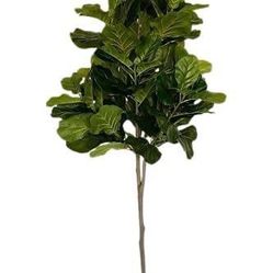 Moss and Bloom 6' Artificial Real Touch Fiddle Leaf Fig Tree Fake Plant