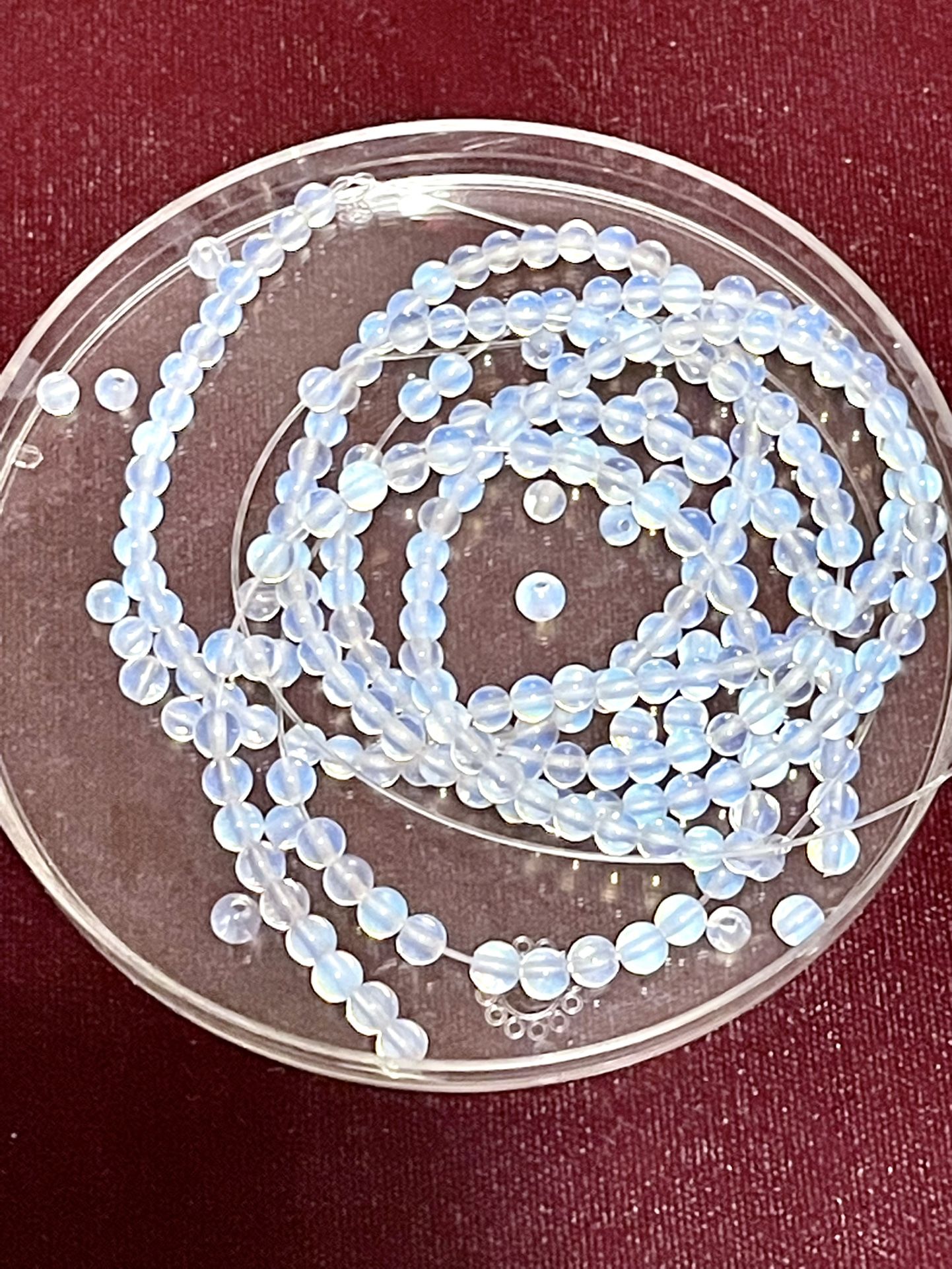 Lot Of 4mm Opalite Beads