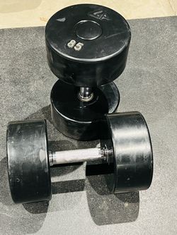 GP Commercial 85-Pound Dumbbells
