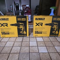 Dewalt Screw Gun X 2