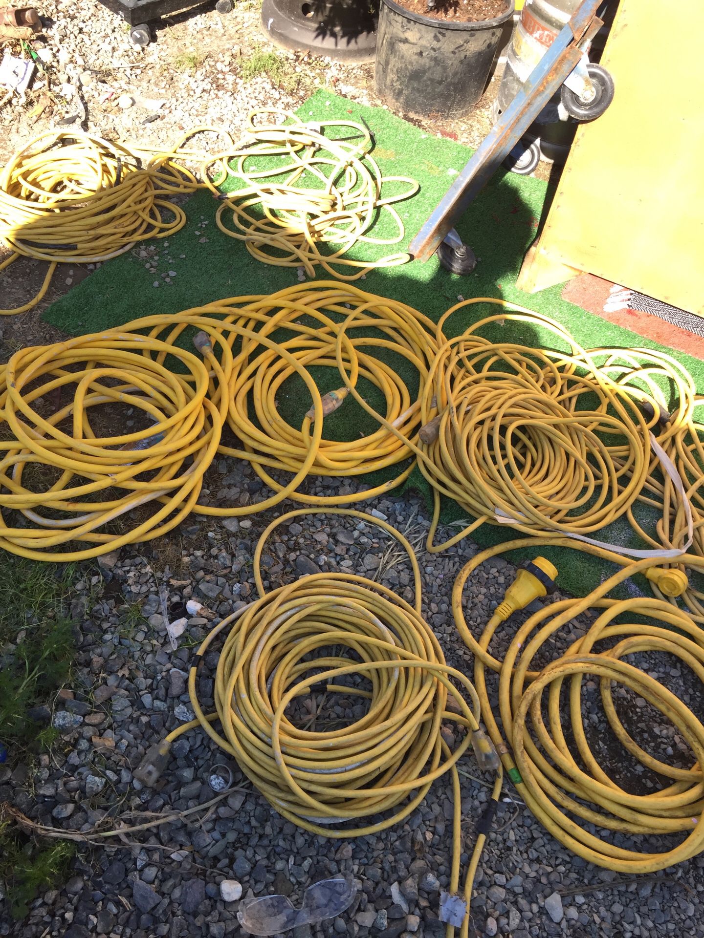 So. Many. Extension. Cords. Final Offer $100 for all, worth over $400 at least!
