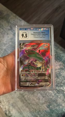 CGC 9.5 rayquaza vmax