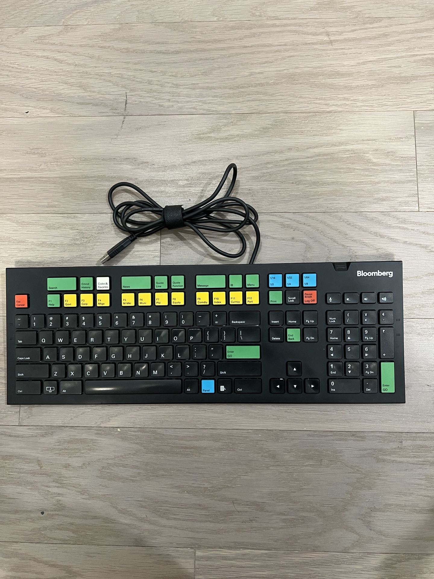 Bloomberg STB100 Wired USB Black Keyboard