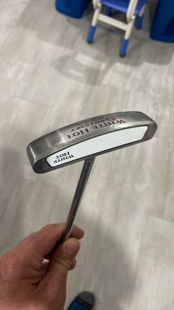 Odyssey White Hot Center Shafted Putter Gold Club 36 Inch