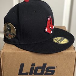 Boston Red Sox 2K18 World Champion Rare Fitted Hat 🚨Read Description🚨